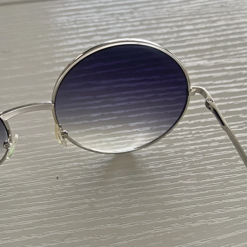 Vintage 60s 70s Round Sunglasses Set Oversized Mod Festival Boho Retro Shades Vintage 60s 70s Round Sunglasses Set Oversized Mod Festival  main image 2